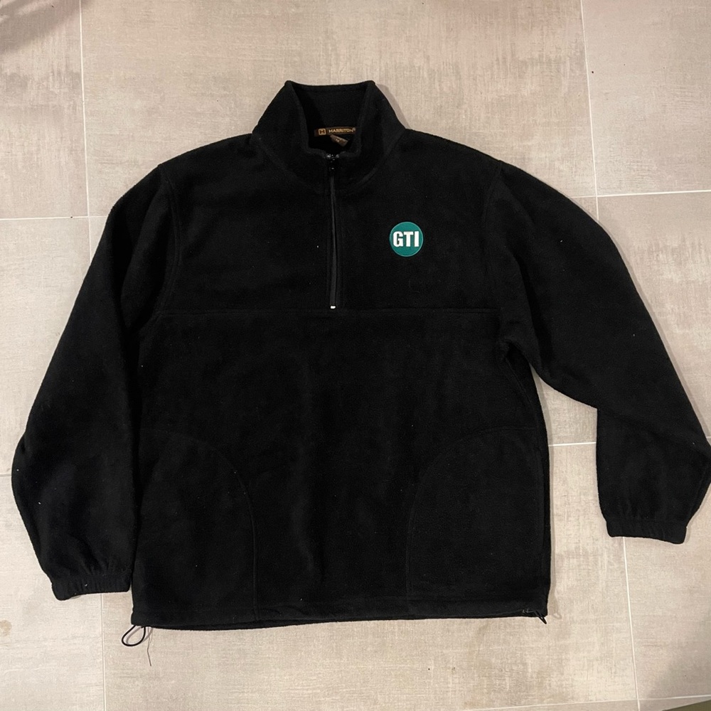 GTI Black Men's Zip-Up Sweater